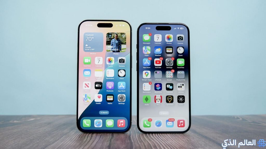 تصميم ايفون 16 وايفون 15