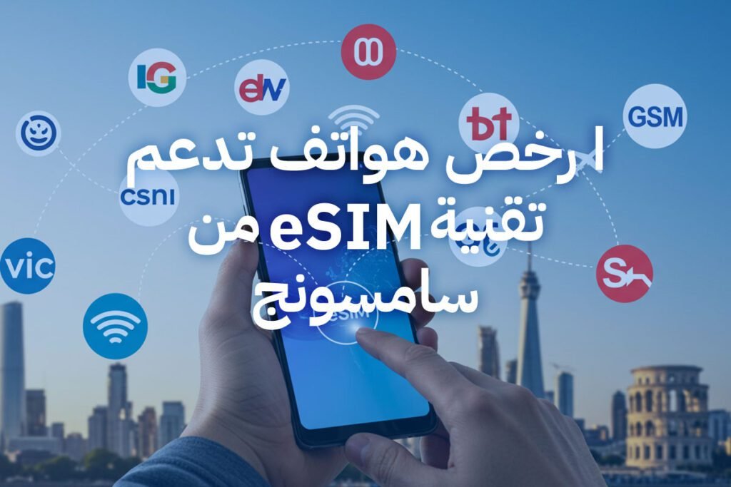 ارخص هواتف سامسونج التي تدعم eSIM في 2025